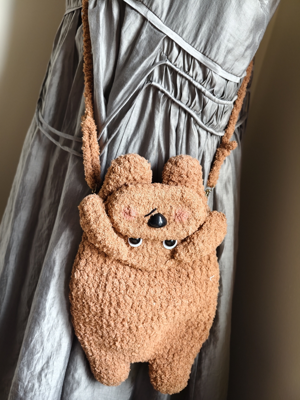 Handmade Crossbody Dog Bag, Dog walking Purse